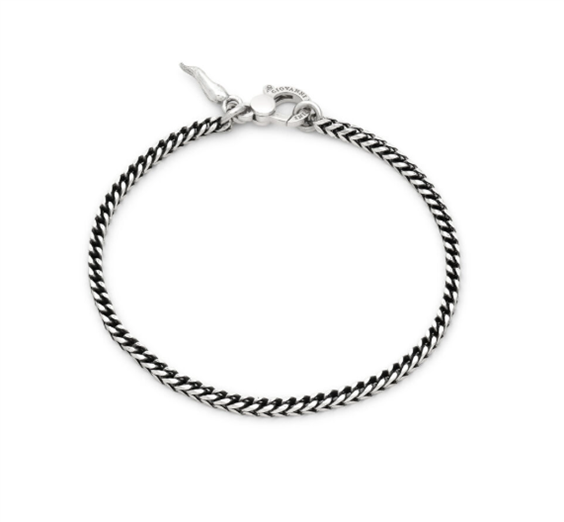 Bracciale Giovanni Raspini Uomo GROUMETTE in Argento 12583L - 12583L